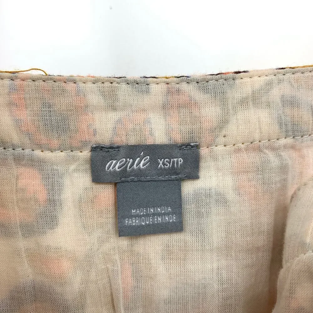 Aerie Dress Women's Size XS Mixed Print Boho Midi Sleeveless Multicolor - Picture 5 of 6